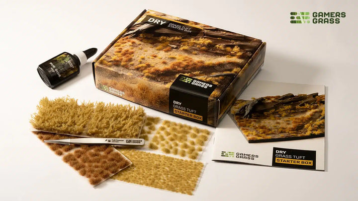 Gamers Grass - Tuft Starter Boxes - Dry Grass