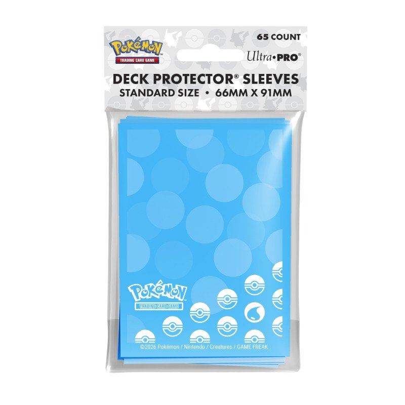 Ultra Pro - Pokemon - Deck Protector Sleeves (65 Stück) - Wasser-Energie