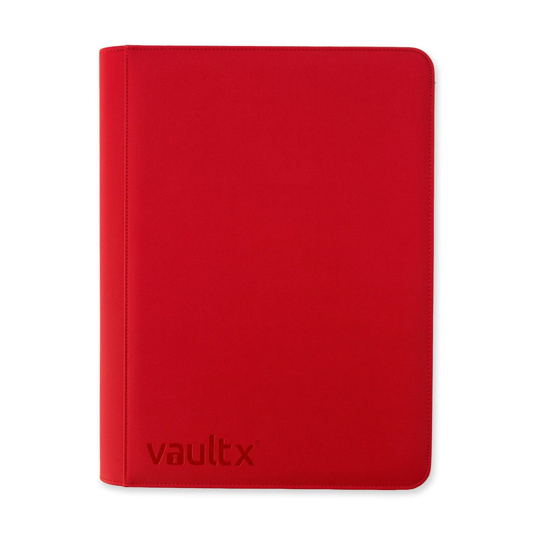 Vault X - Exo-Tec® Zip Binder - 16 Pocket XXL Fire Red