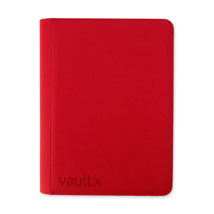 Vault X - Exo-Tec® Zip Binder - 16 Pocket XXL Fire Red