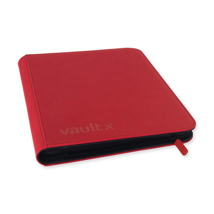 Vault X - Exo-Tec® Zip Binder - 9 Pocket Fire Red