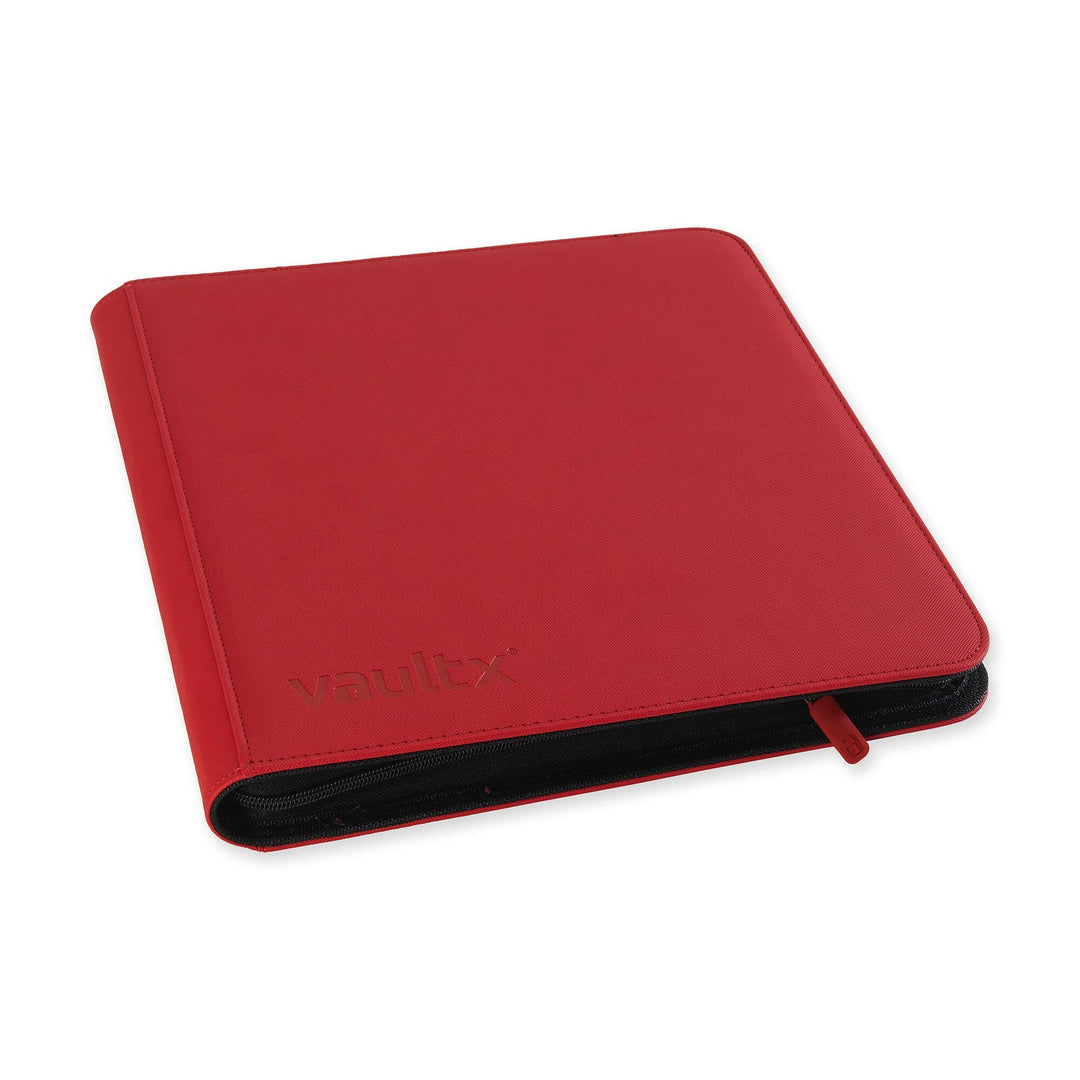 Vault X - Exo-Tec® Zip Binder - 12 Pocket XL Fire Red