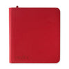 Vault X - Exo-Tec® Zip Binder - 12 Pocket XL Fire Red