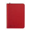 Vault X - Exo-Tec® Zip Binder - 9 Pocket Fire Red