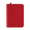Vault X - Exo-Tec® Zip Binder - 4 Pocket Fire Red