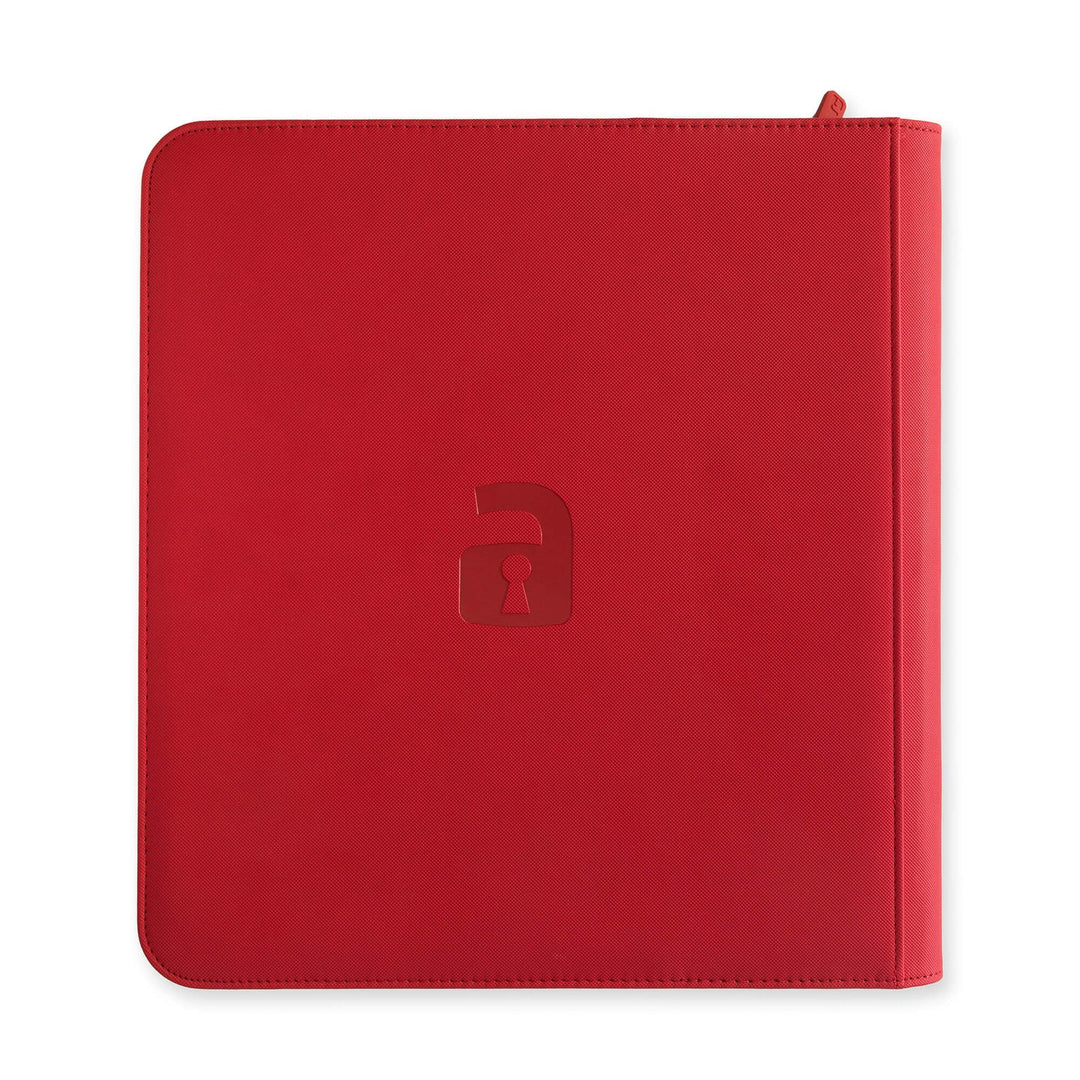 Vault X - Exo-Tec® Zip Binder - 12 Pocket XL Fire Red