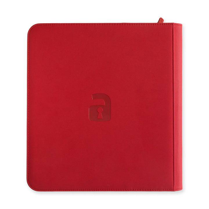 Vault X - Exo-Tec® Zip Binder - 12 Pocket XL Fire Red
