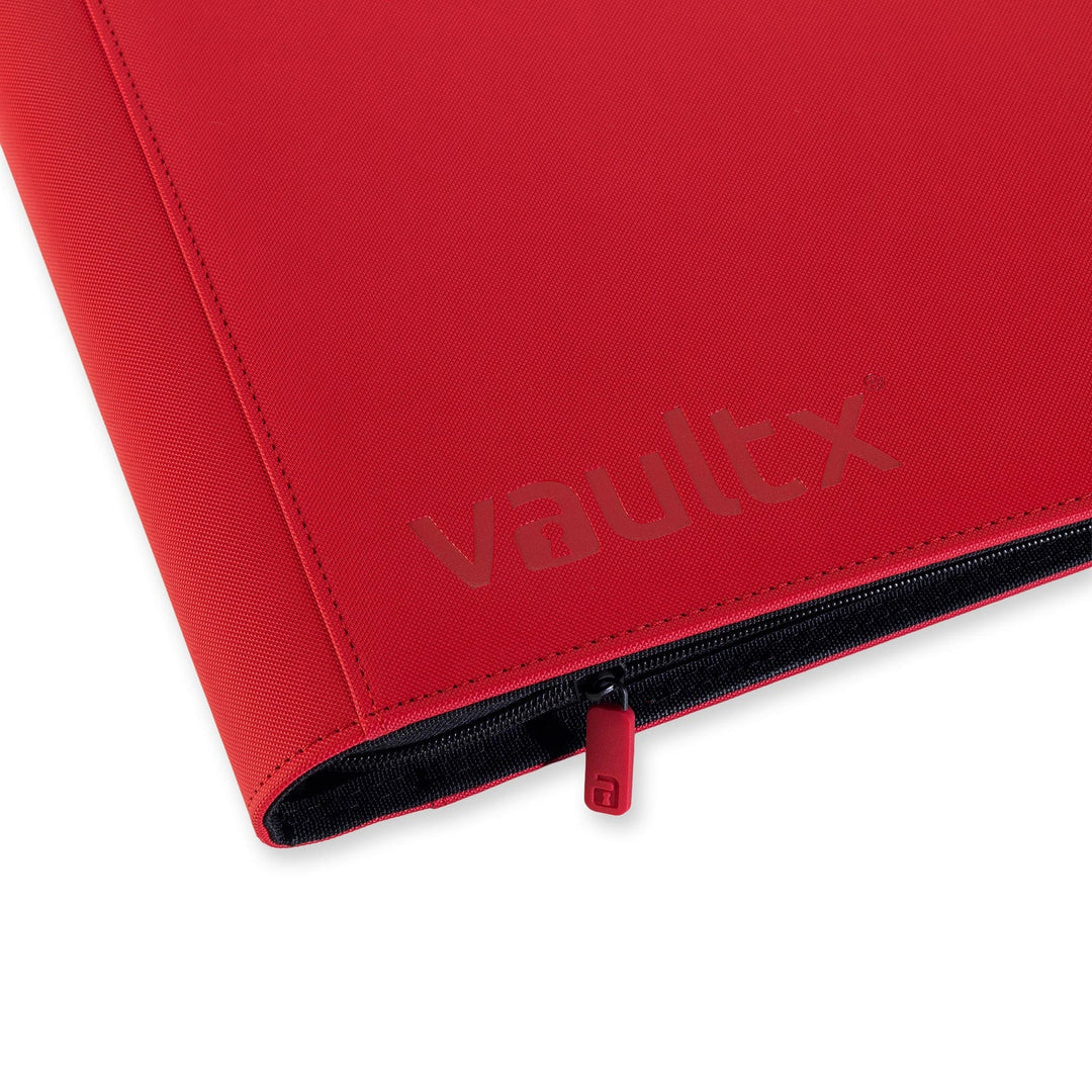 Vault X - Exo-Tec® Zip Binder - 16 Pocket XXL Fire Red