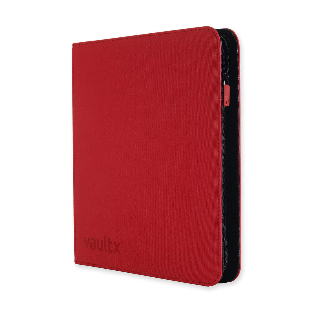 Vault X - Exo-Tec® Zip Binder - 12 Pocket XL Fire Red