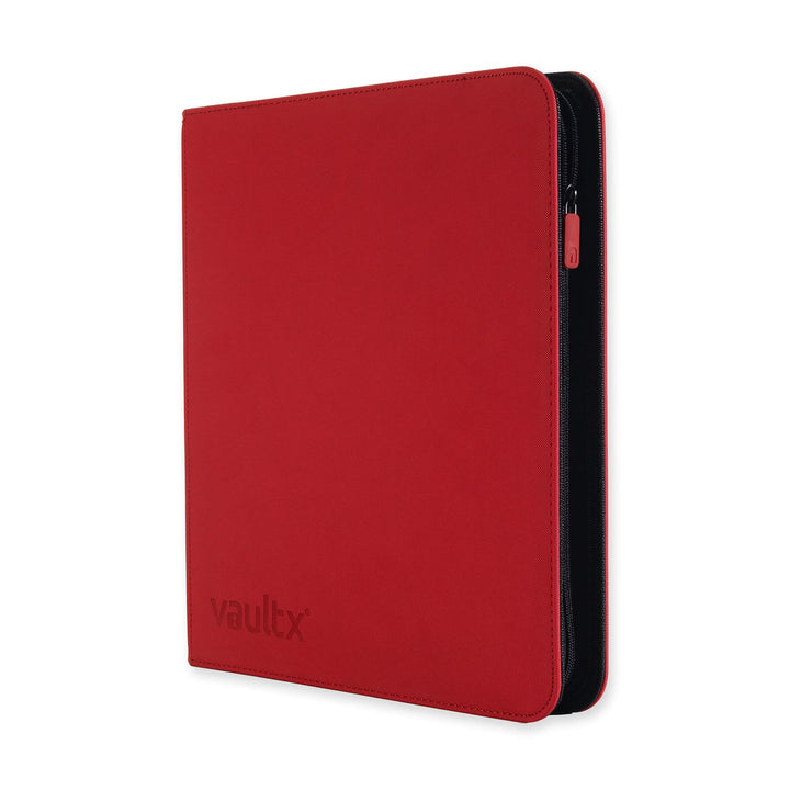 Vault X - Exo-Tec® Zip Binder - 12 Pocket XL Fire Red
