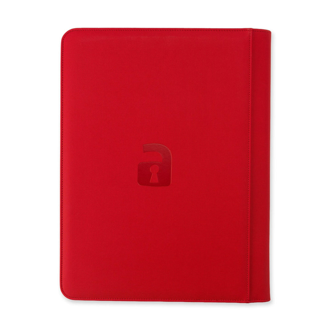 Vault X - Exo-Tec® Zip Binder - 16 Pocket XXL Fire Red