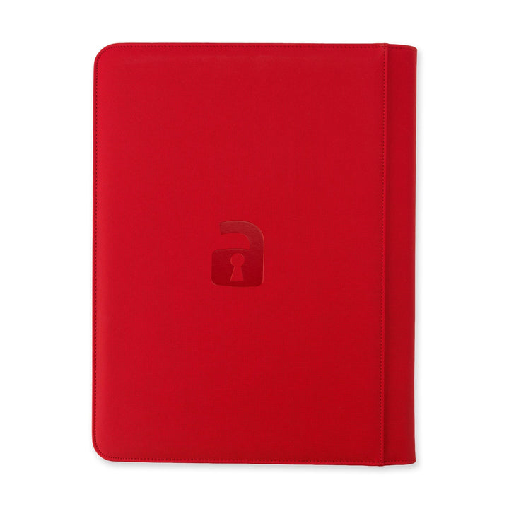 Vault X - Exo-Tec® Zip Binder - 16 Pocket XXL Fire Red