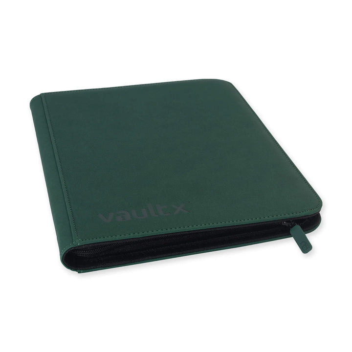 Vault X - Exo-Tec® Zip Binder - 9 Pocket Forest Green