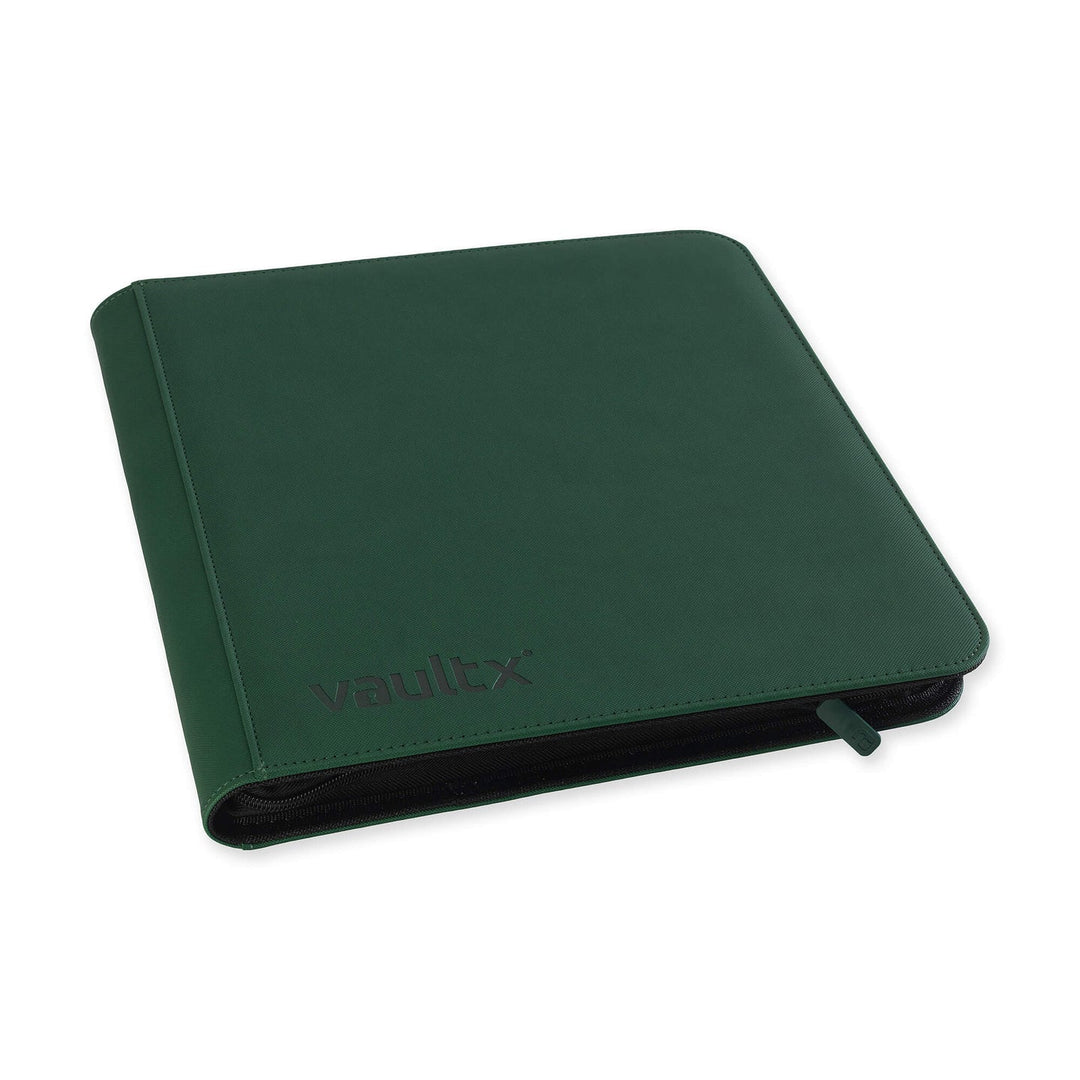 Vault X - Exo-Tec® Zip Binder - 12 Pocket XL Forest Green