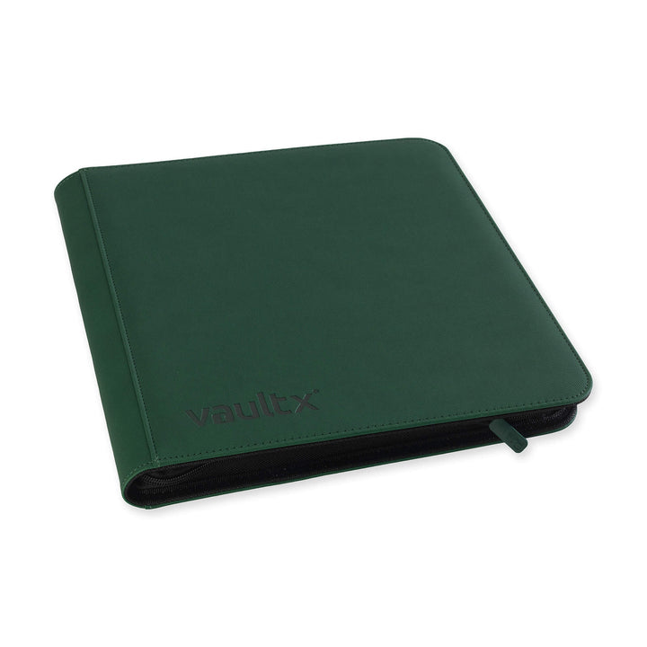 Vault X - Exo-Tec® Zip Binder - 12 Pocket XL Forest Green