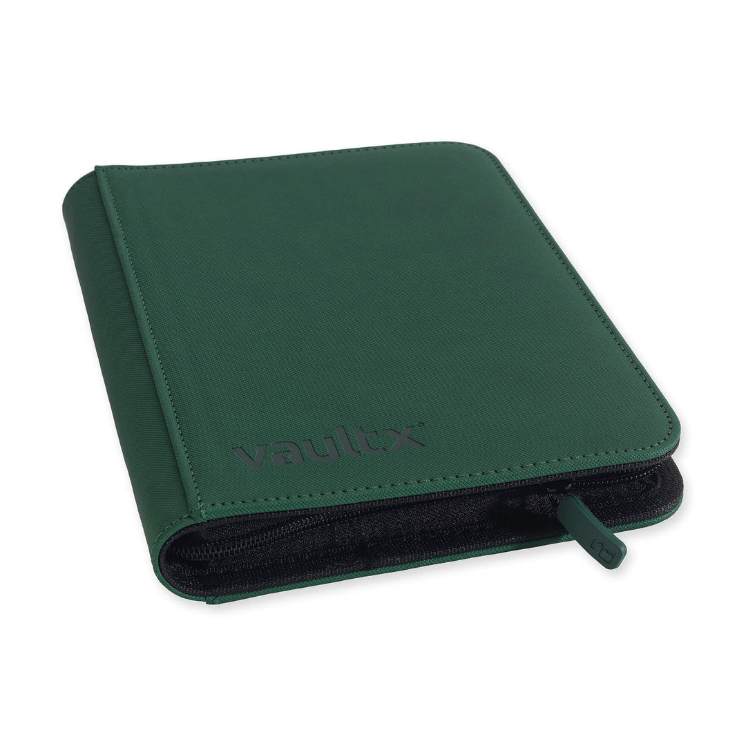 Vault X - Exo-Tec® Zip Binder - 4 Pocket Forest Green