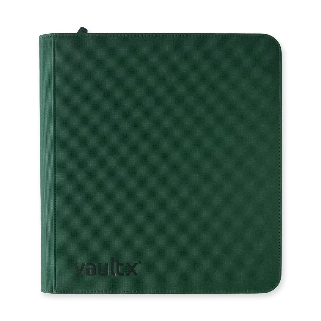 Vault X - Exo-Tec® Zip Binder - 12 Pocket XL Forest Green