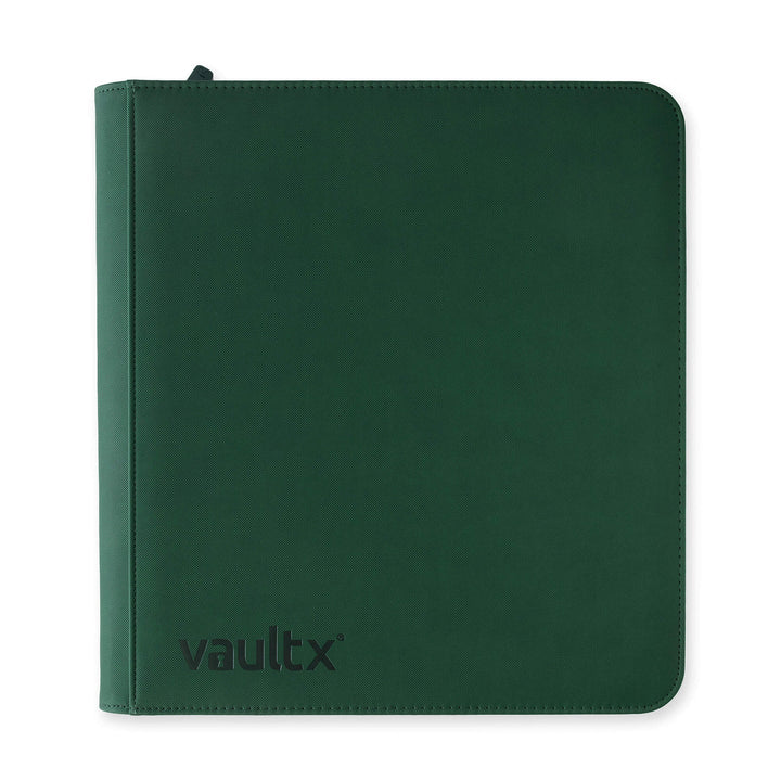 Vault X - Exo-Tec® Zip Binder - 12 Pocket XL Forest Green