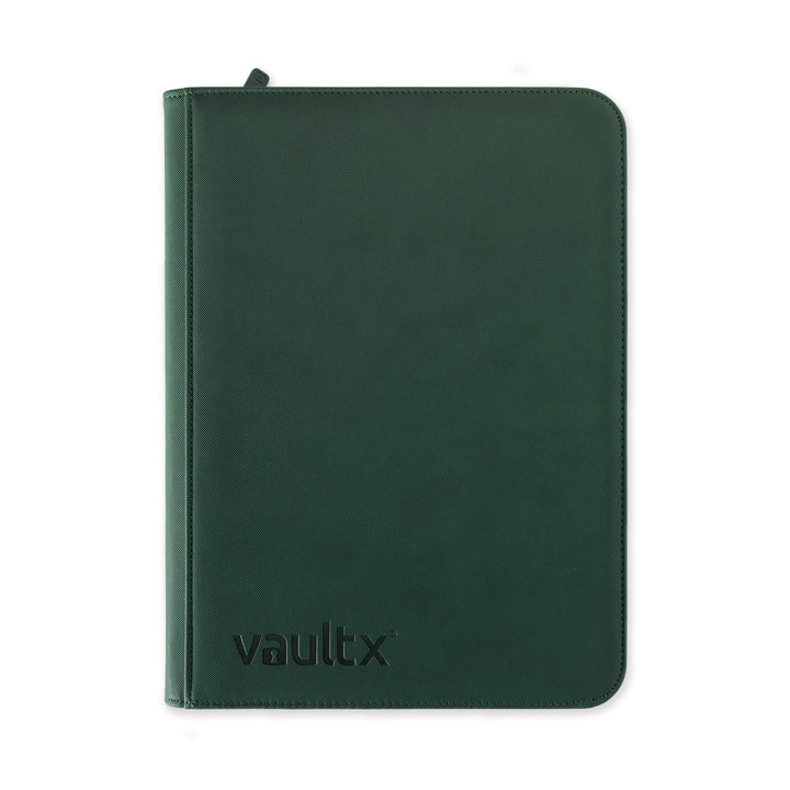 Vault X - Exo-Tec® Zip Binder - 9 Pocket Forest Green