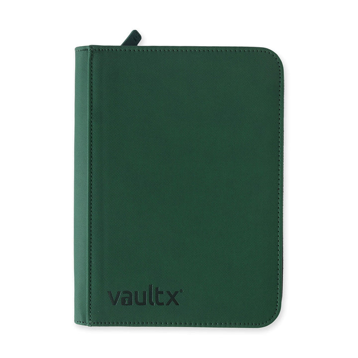 Vault X - Exo-Tec® Zip Binder - 4 Pocket Forest Green