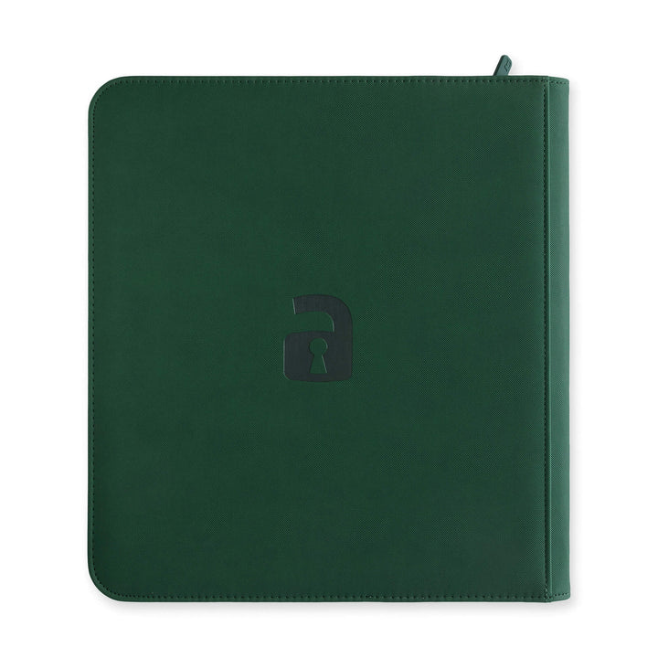 Vault X - Exo-Tec® Zip Binder - 12 Pocket XL Forest Green