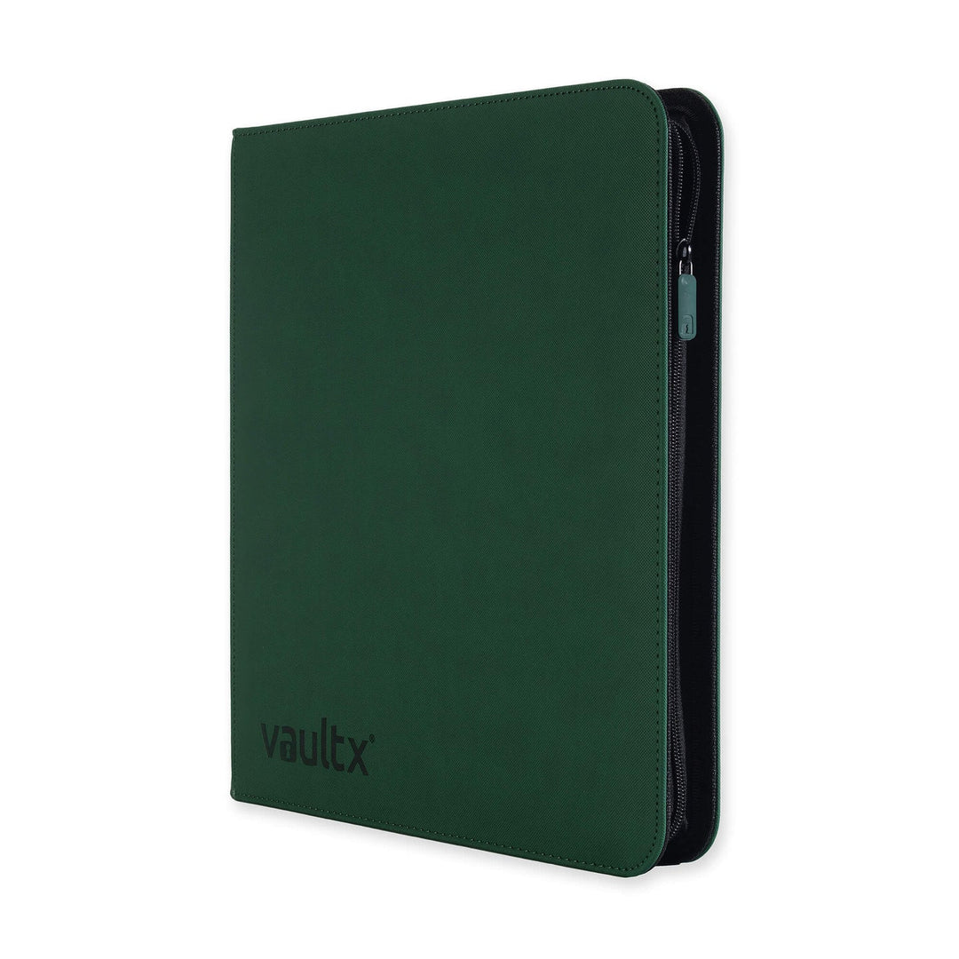 Vault X - Exo-Tec® Zip Binder - 12 Pocket XL Forest Green