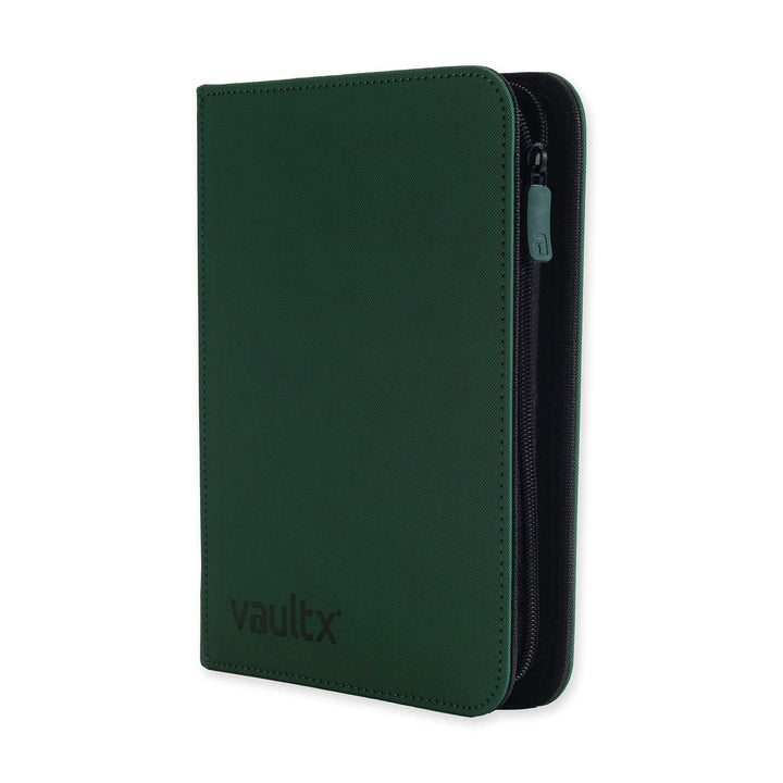 Vault X - Exo-Tec® Zip Binder - 4 Pocket Forest Green