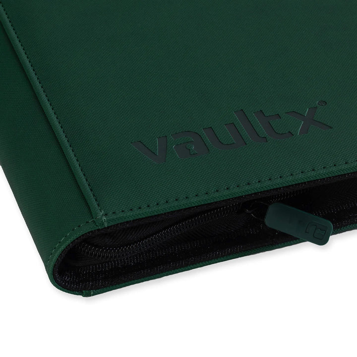Vault X - Exo-Tec® Zip Binder - 12 Pocket XL Forest Green