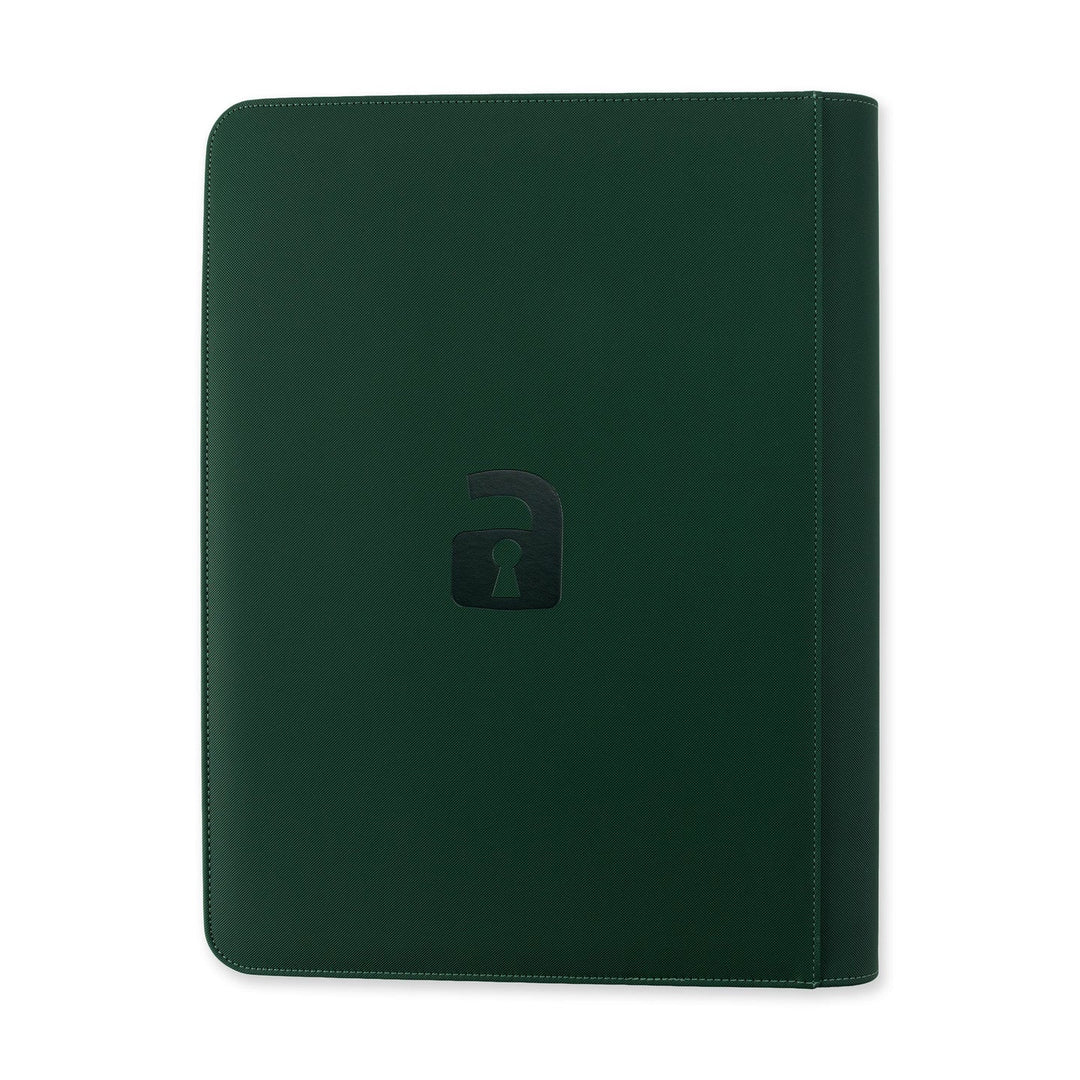 Vault X - Exo-Tec® Zip Binder - 16 Pocket XXL Forest Green