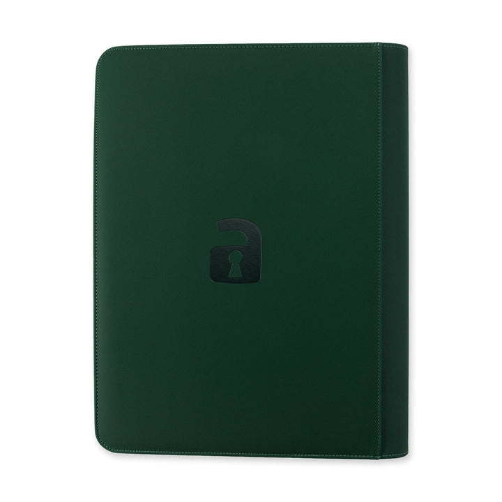 Vault X - Exo-Tec® Zip Binder - 16 Pocket XXL Forest Green