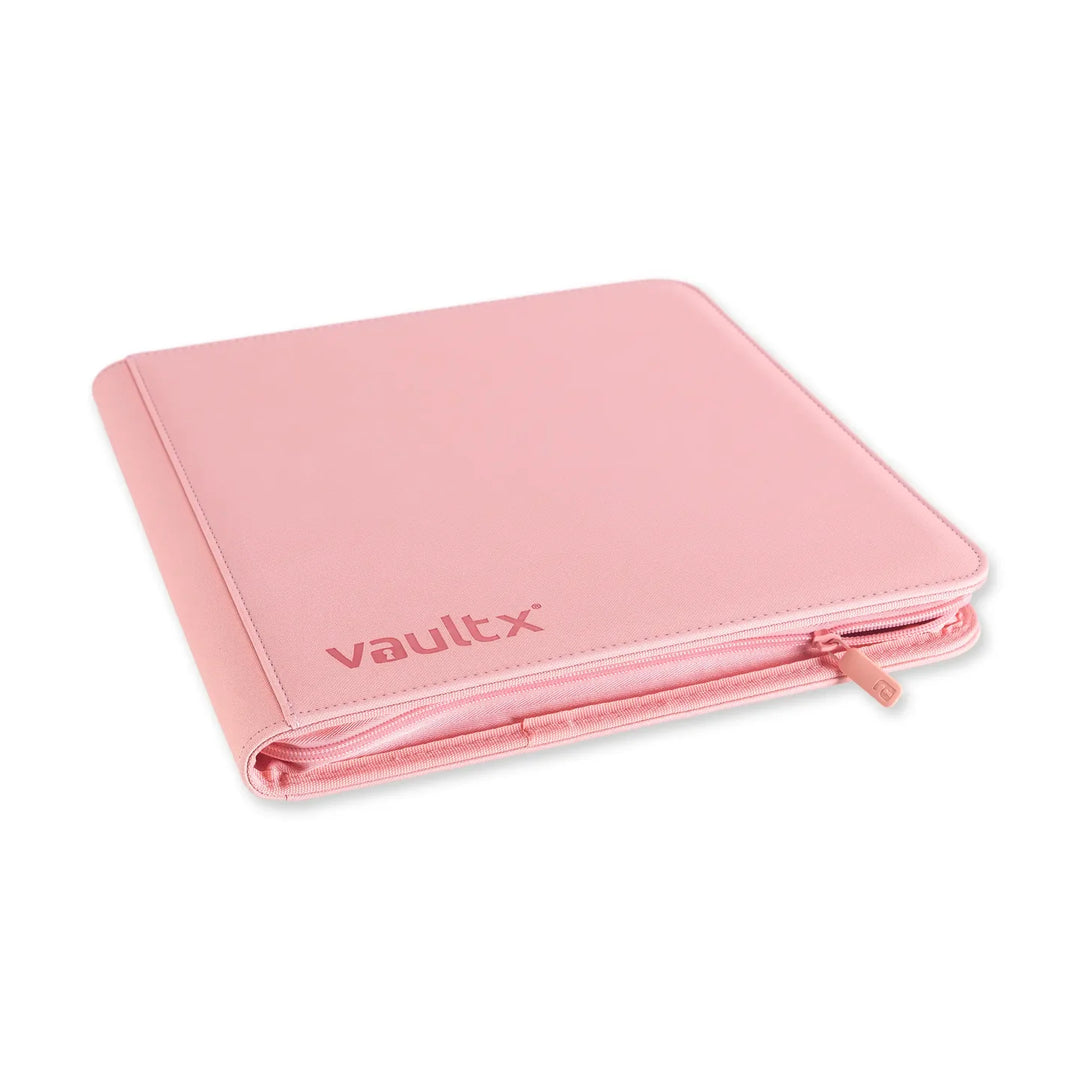 Vault X - Exo-Tec® Zip Binder - 12 Pocket Just Pink