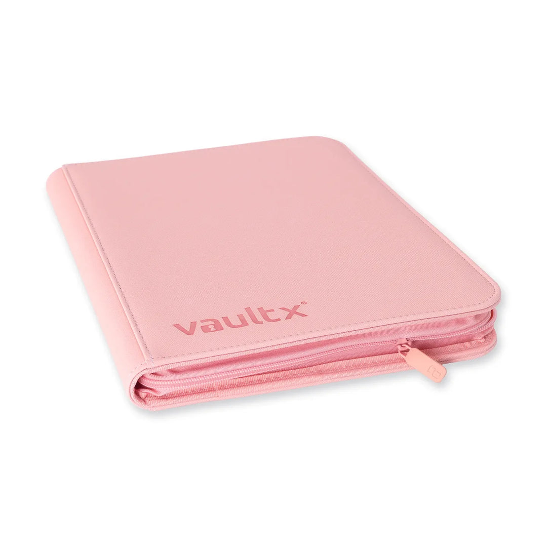Vault X - Exo-Tec® Zip Binder - 9 Pocket Just Pink