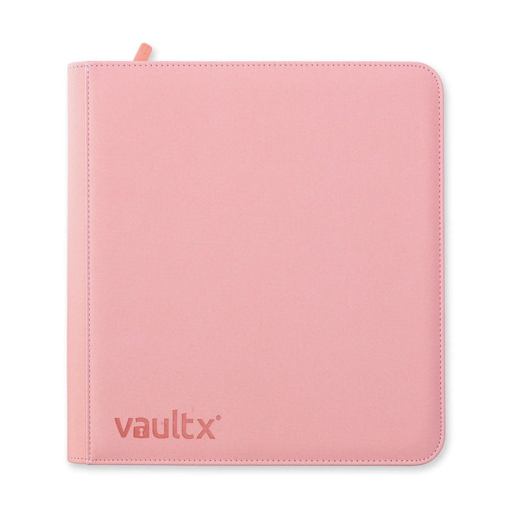 Vault X - Exo-Tec® Zip Binder - 12 Pocket Just Pink