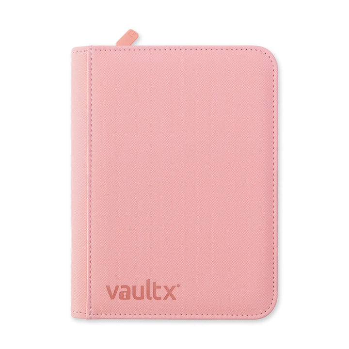 Vault X - Exo-Tec® Zip Binder - 4 Pocket Just Pink