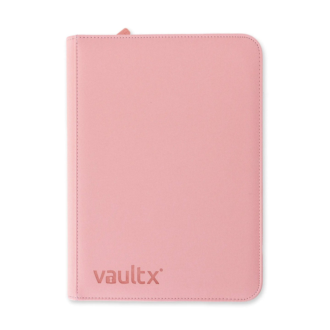 Vault X - Exo-Tec® Zip Binder - 9 Pocket Just Pink