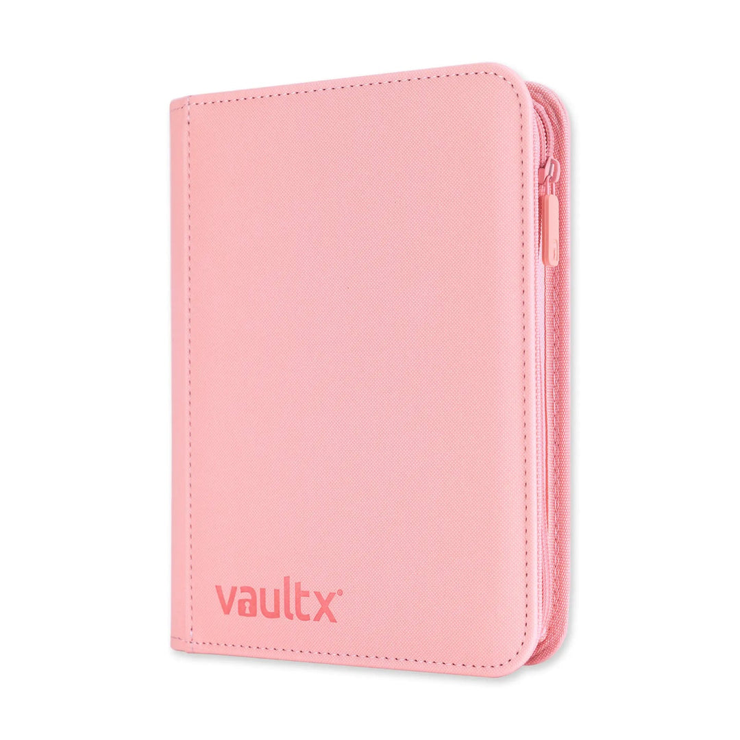Vault X - Exo-Tec® Zip Binder - 4 Pocket Just Pink