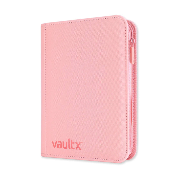 Vault X - Exo-Tec® Zip Binder - 4 Pocket Just Pink