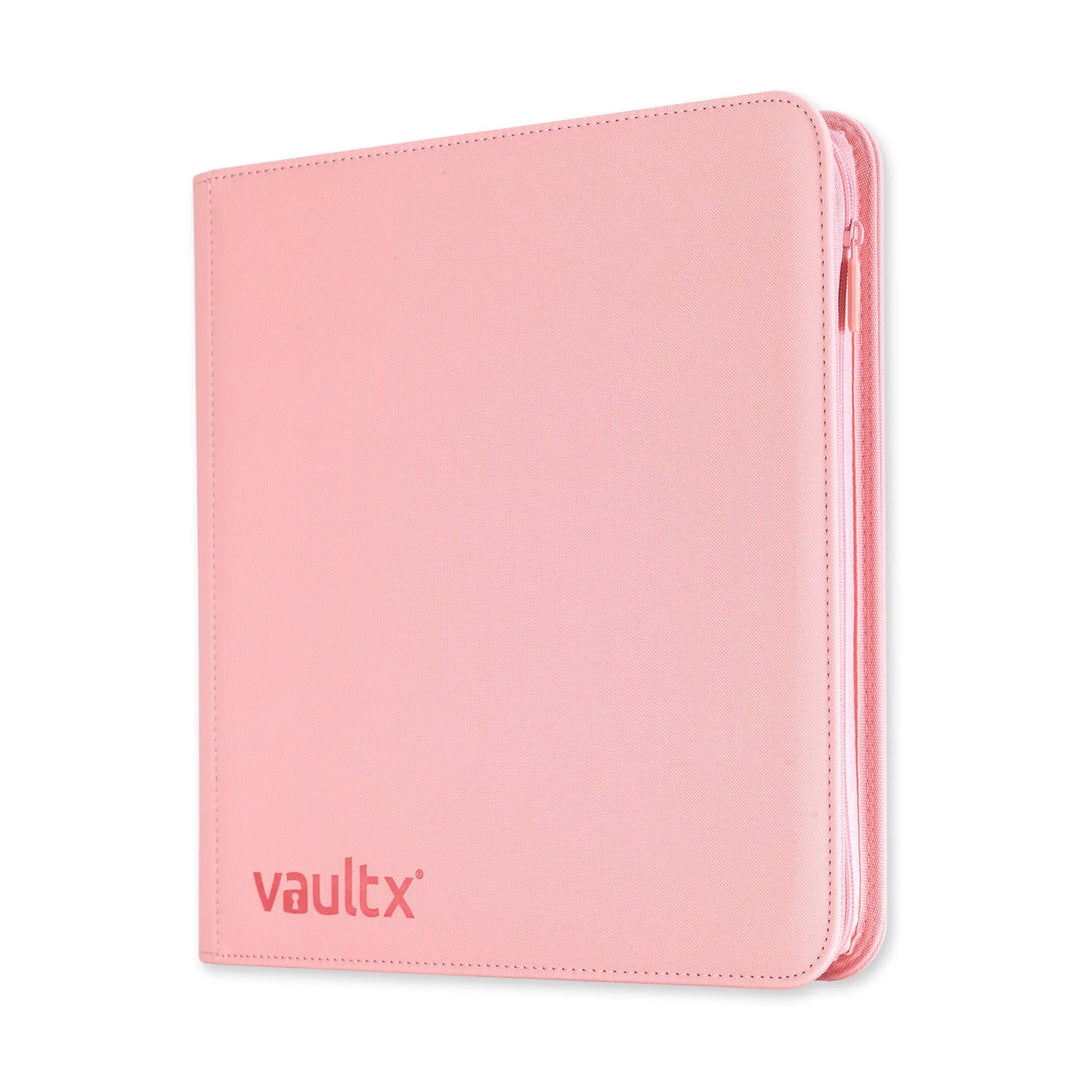 Vault X - Exo-Tec® Zip Binder - 12 Pocket Just Pink