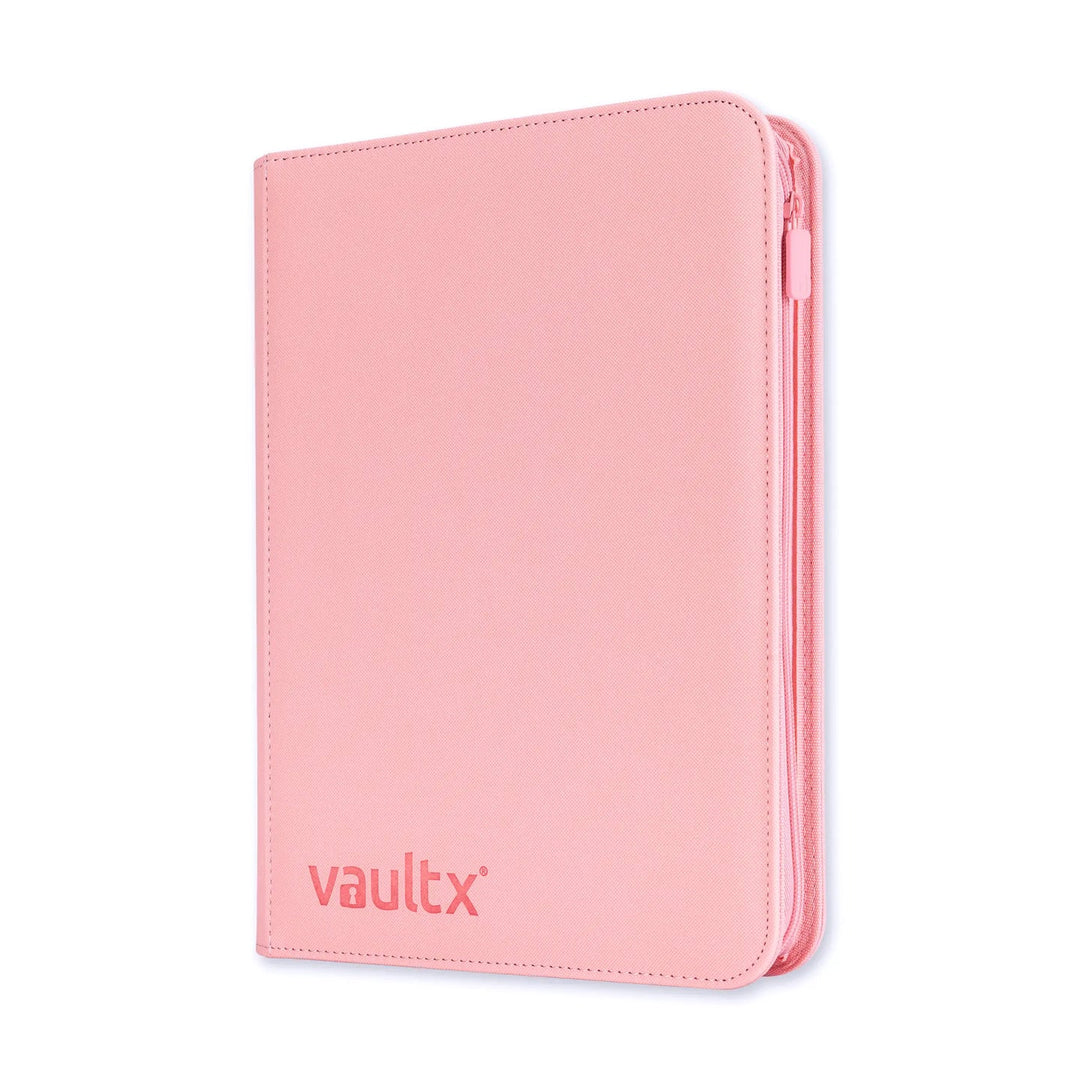 Vault X - Exo-Tec® Zip Binder - 9 Pocket Just Pink