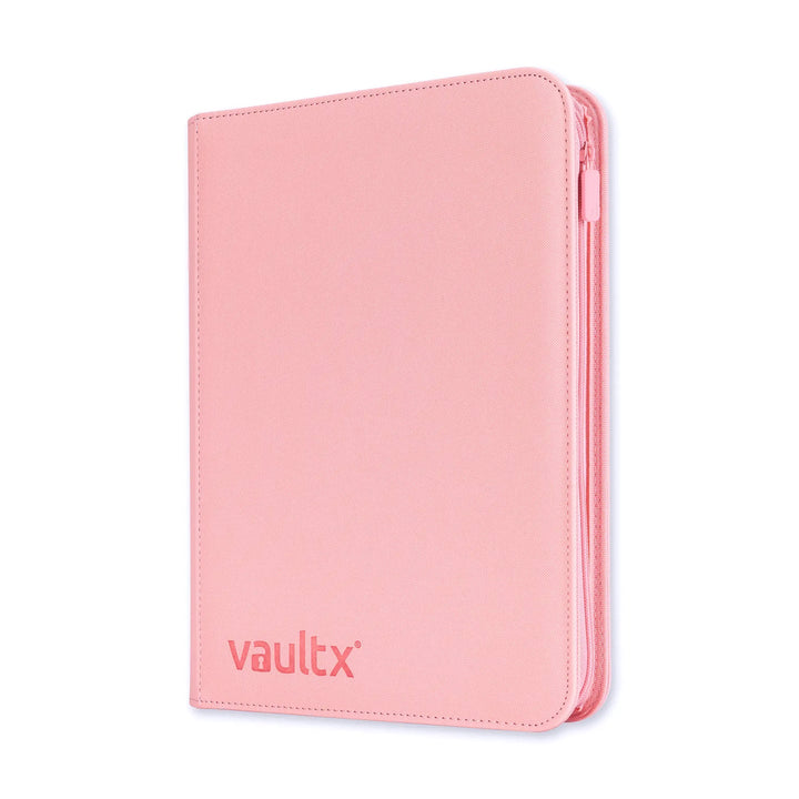 Vault X - Exo-Tec® Zip Binder - 9 Pocket Just Pink
