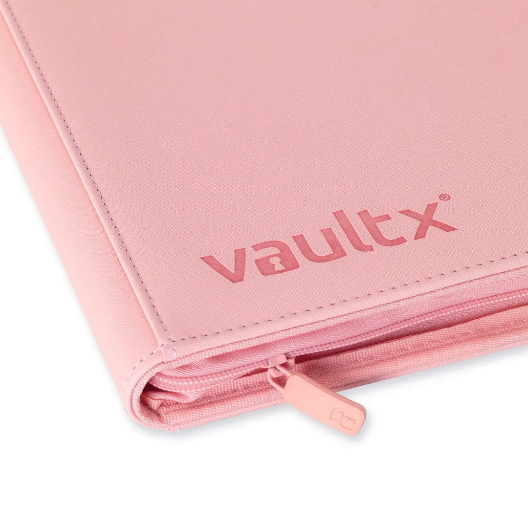 Vault X - Exo-Tec® Zip Binder - 9 Pocket Just Pink