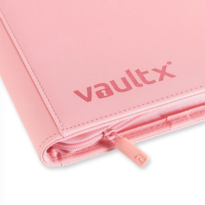 Vault X - Exo-Tec® Zip Binder - 12 Pocket Just Pink