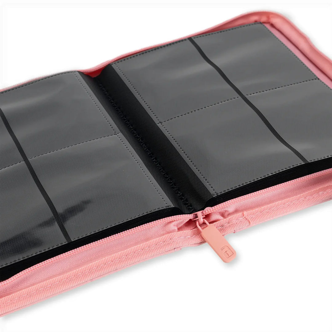 Vault X - Exo-Tec® Zip Binder - 4 Pocket Just Pink