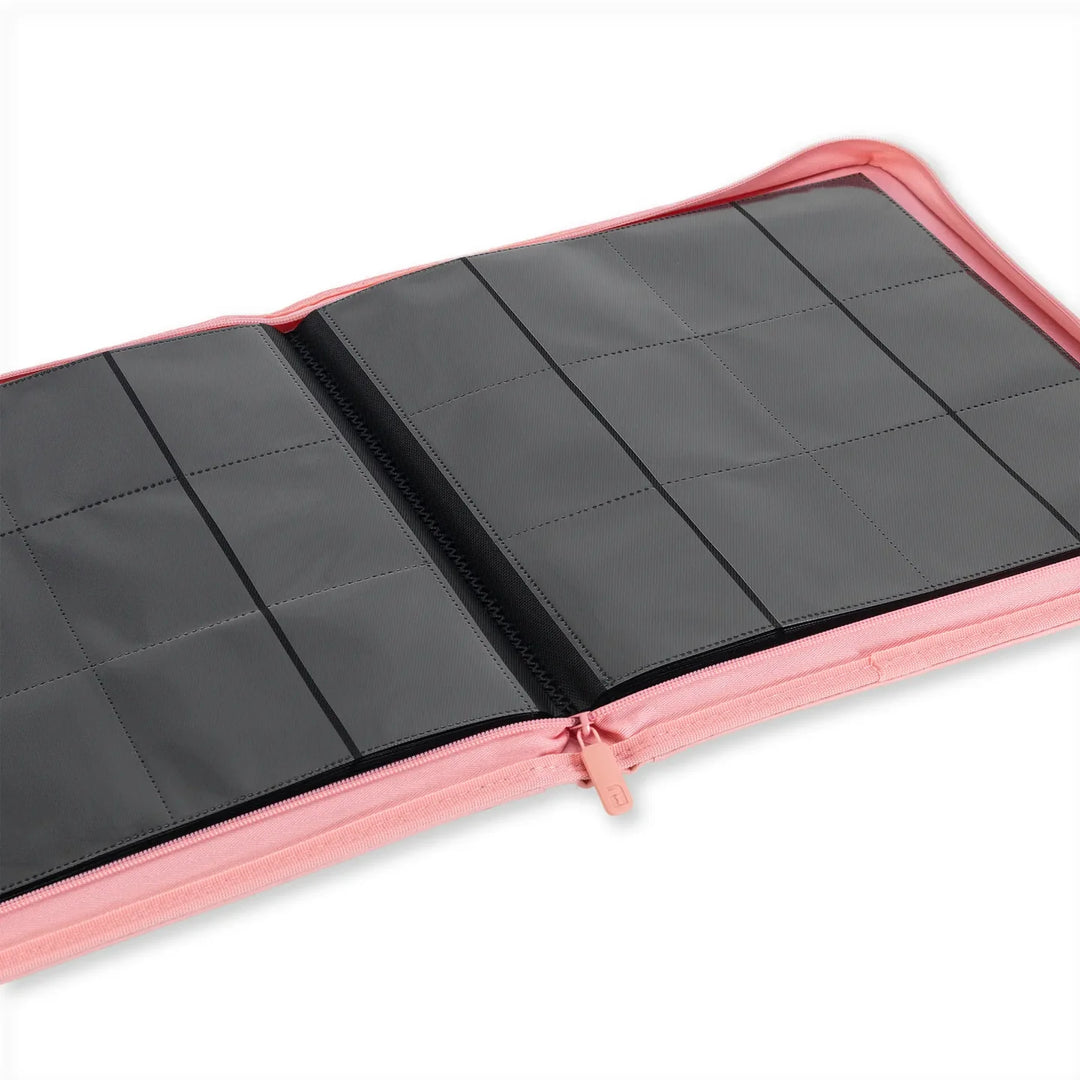 Vault X - Exo-Tec® Zip Binder - 12 Pocket Just Pink