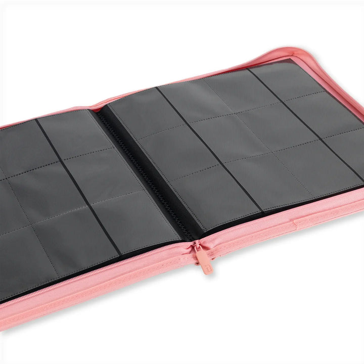 Vault X - Exo-Tec® Zip Binder - 12 Pocket Just Pink
