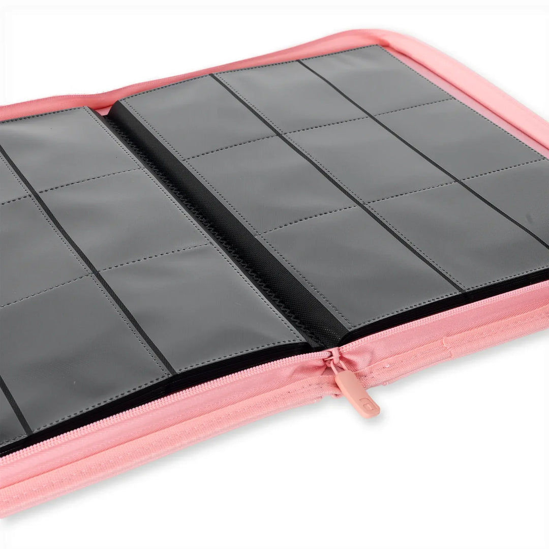 Vault X - Exo-Tec® Zip Binder - 9 Pocket Just Pink