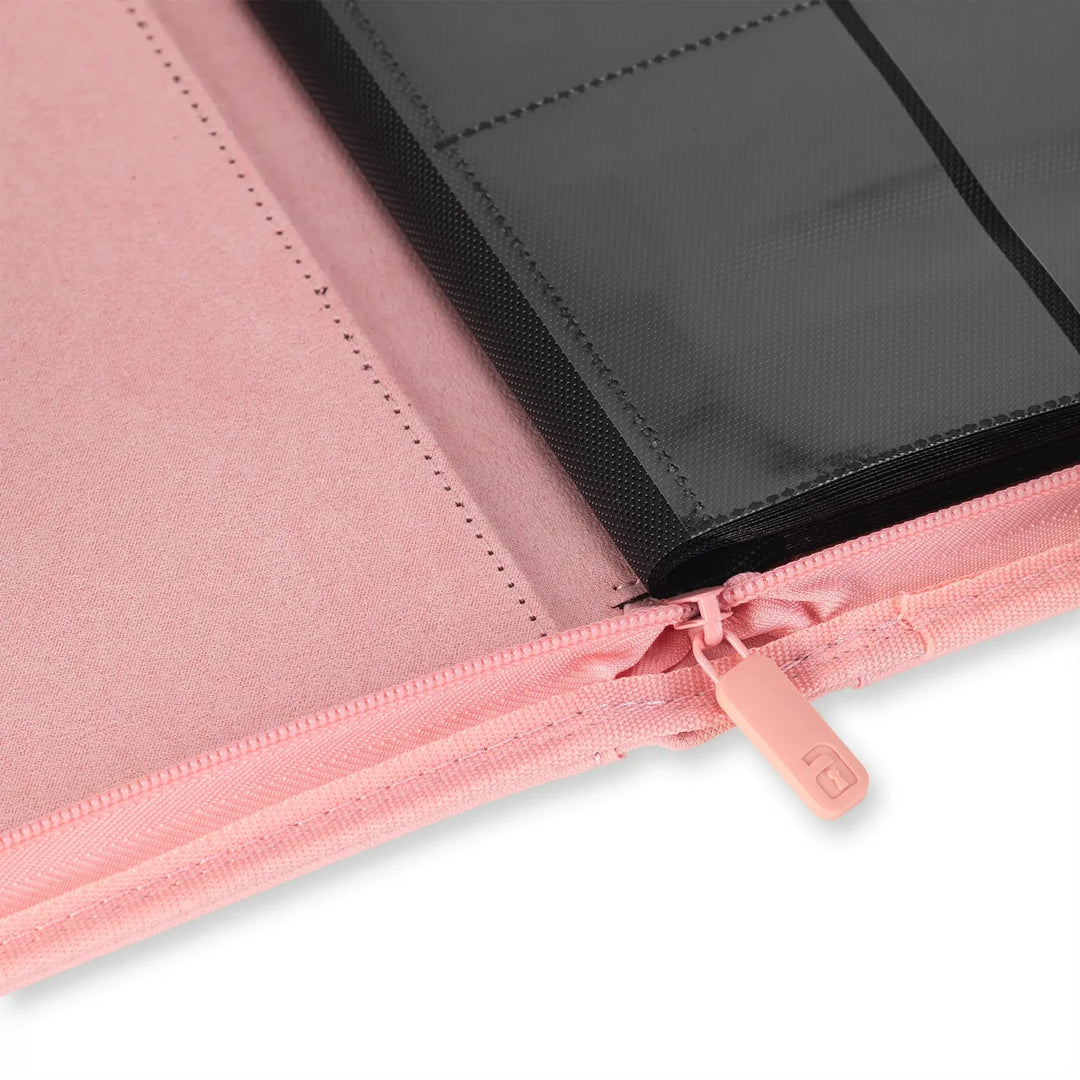 Vault X - Exo-Tec® Zip Binder - 4 Pocket Just Pink