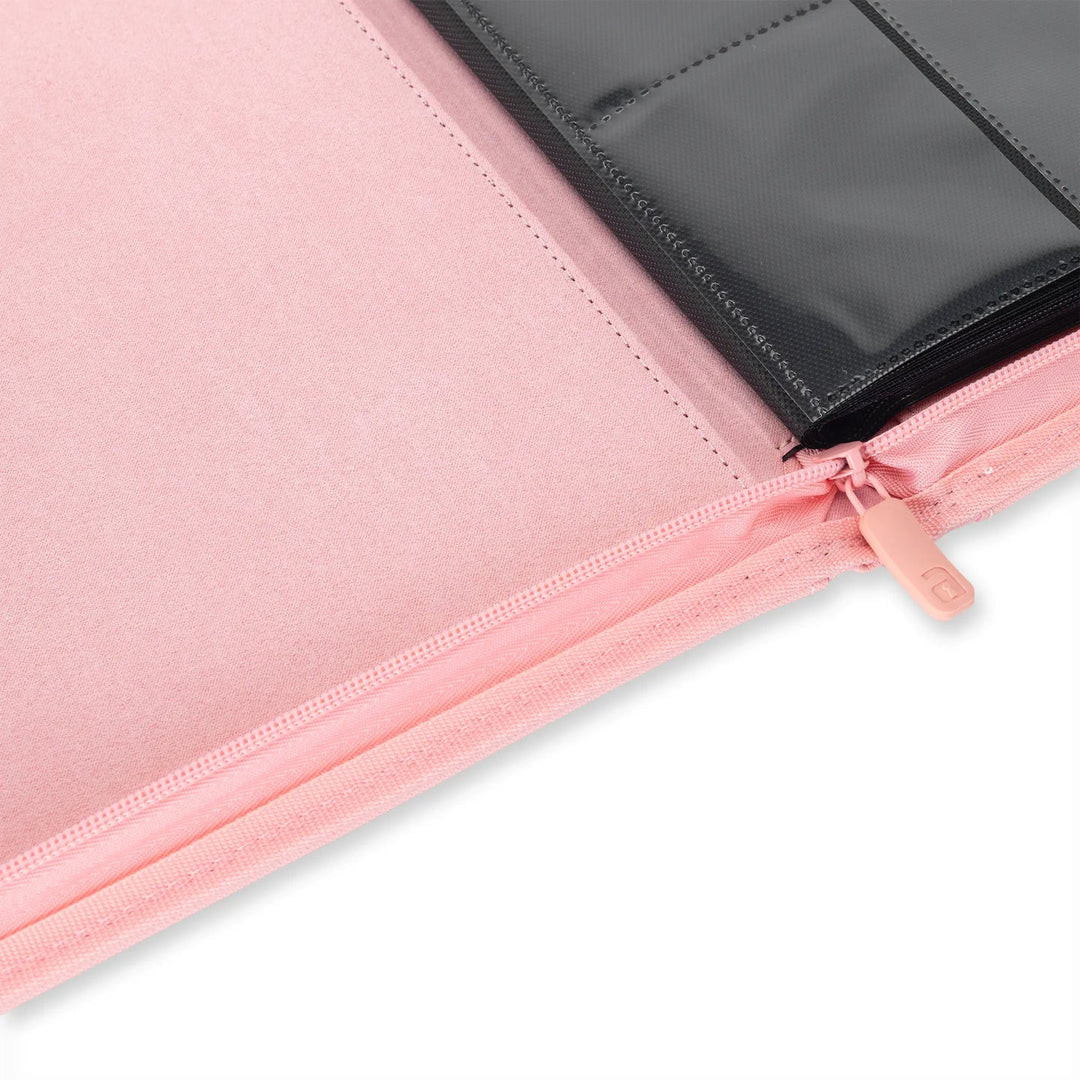 Vault X - Exo-Tec® Zip Binder - 9 Pocket Just Pink