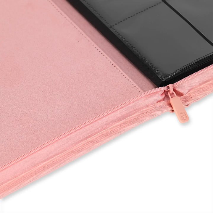 Vault X - Exo-Tec® Zip Binder - 12 Pocket Just Pink