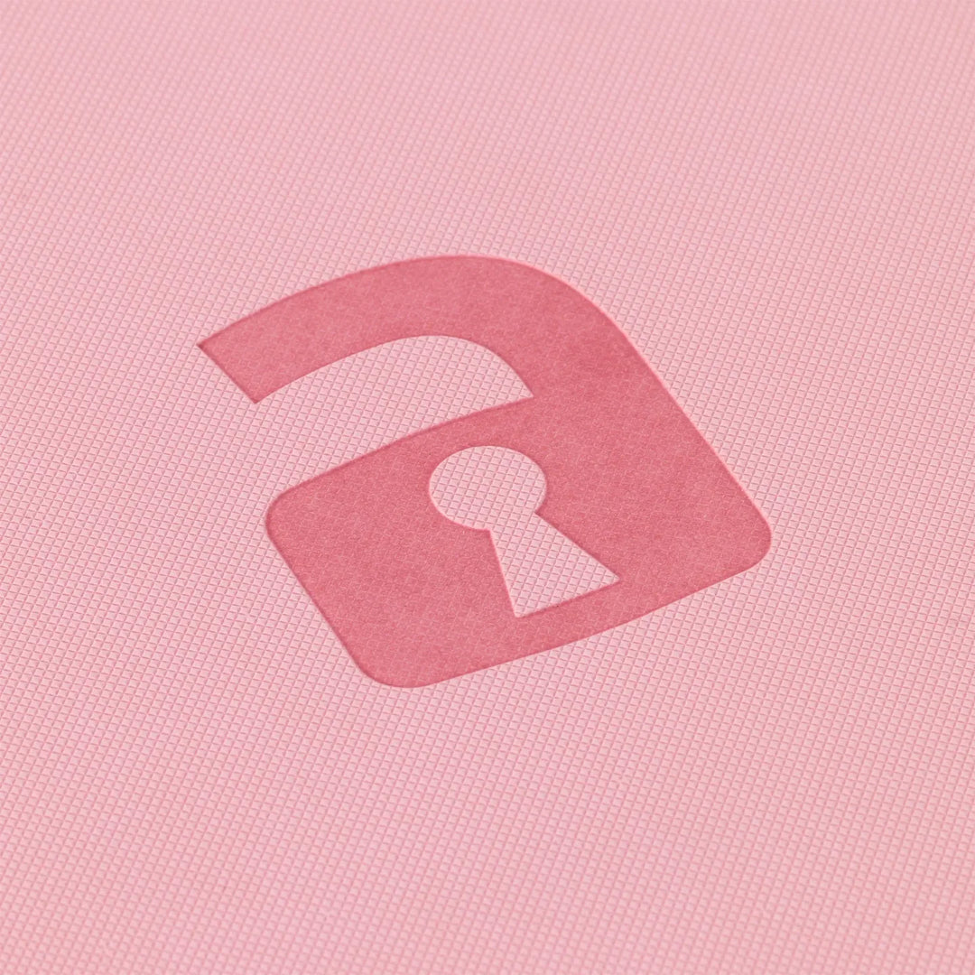 Vault X - Exo-Tec® Zip Binder - 4 Pocket Just Pink